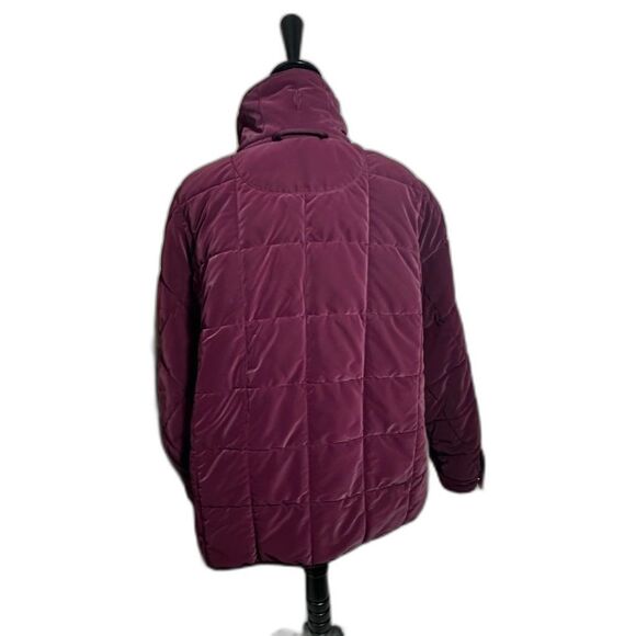 Free People Movement Pippa Quilted Packable Puffer Jacket in Sour Cherry Size M - Picture 4 of 8